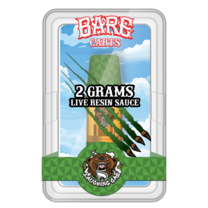 2G BARE CARTS (LIVE RESIN) – LAUGHING GAS - Barewoods