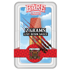 2G BARE CARTS (LIVE RESIN) – PRESSURE - Barewoods