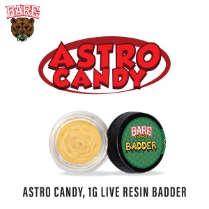 BARE BADDER 1G JAR ASTRO CANDY - Barewoods