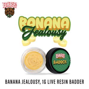 BARE BADDER 1G JAR BANANA JEALOUSY - Barewoods