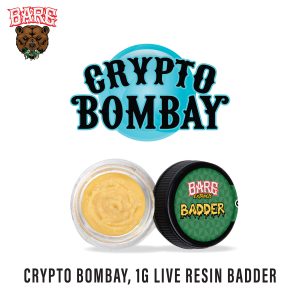 BARE BADDER 1G JAR CRYPTO BOMBAY - Barewoods