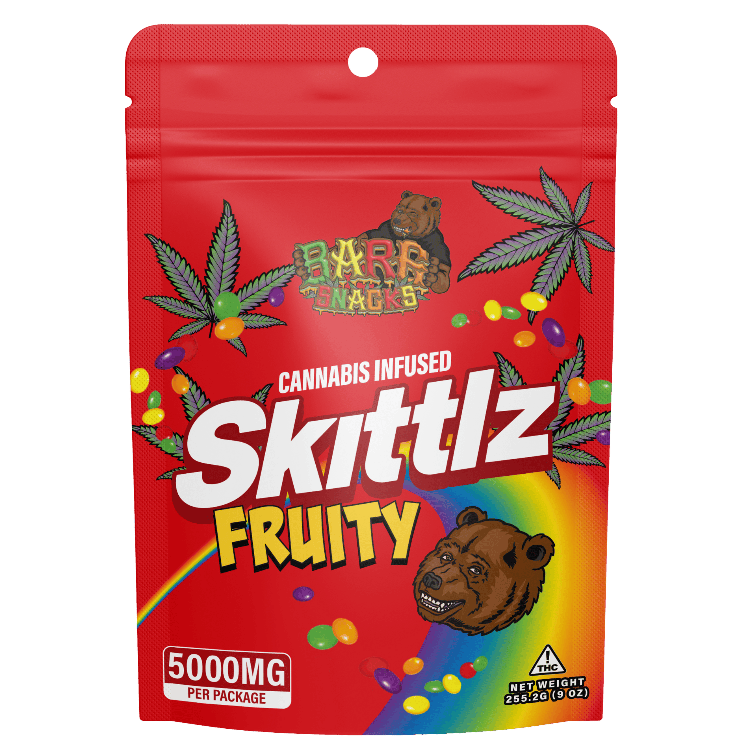 BARE SNACKS – FRUITY SKITTLZ - Barewoods