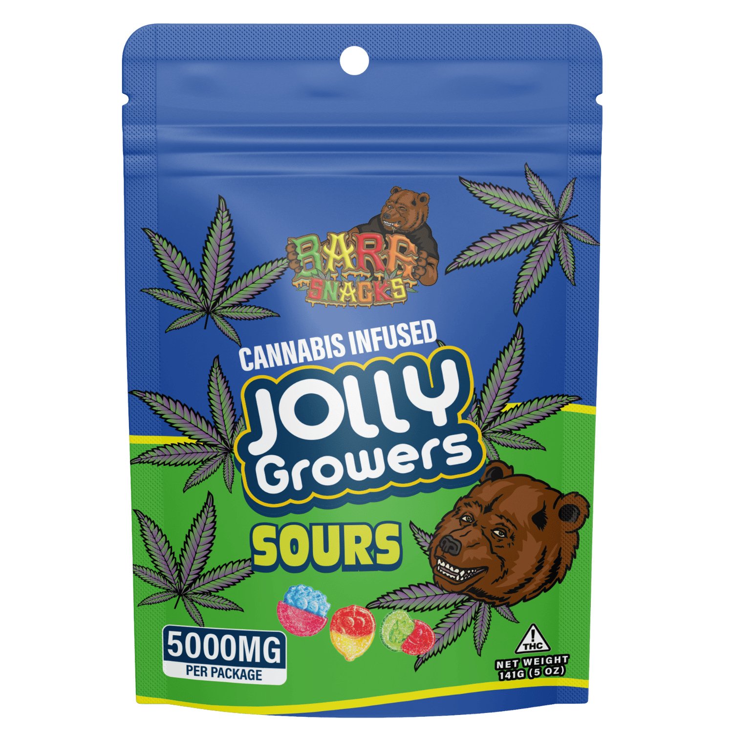 BARE SNACKS – JOLLY GROWERS SOUR - Barewoods