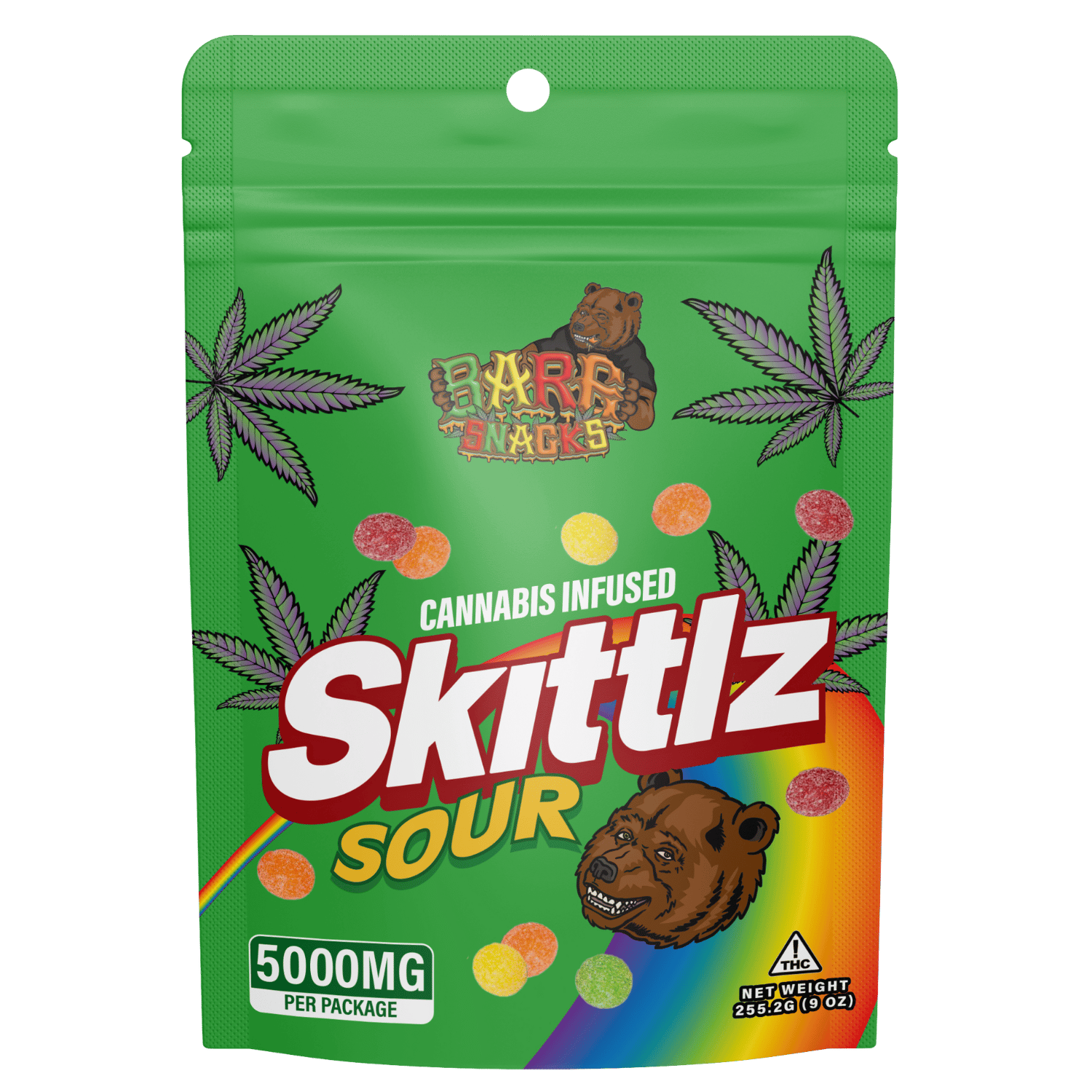 BARE SNACKS – SKITTLZ SOUR - Barewoods
