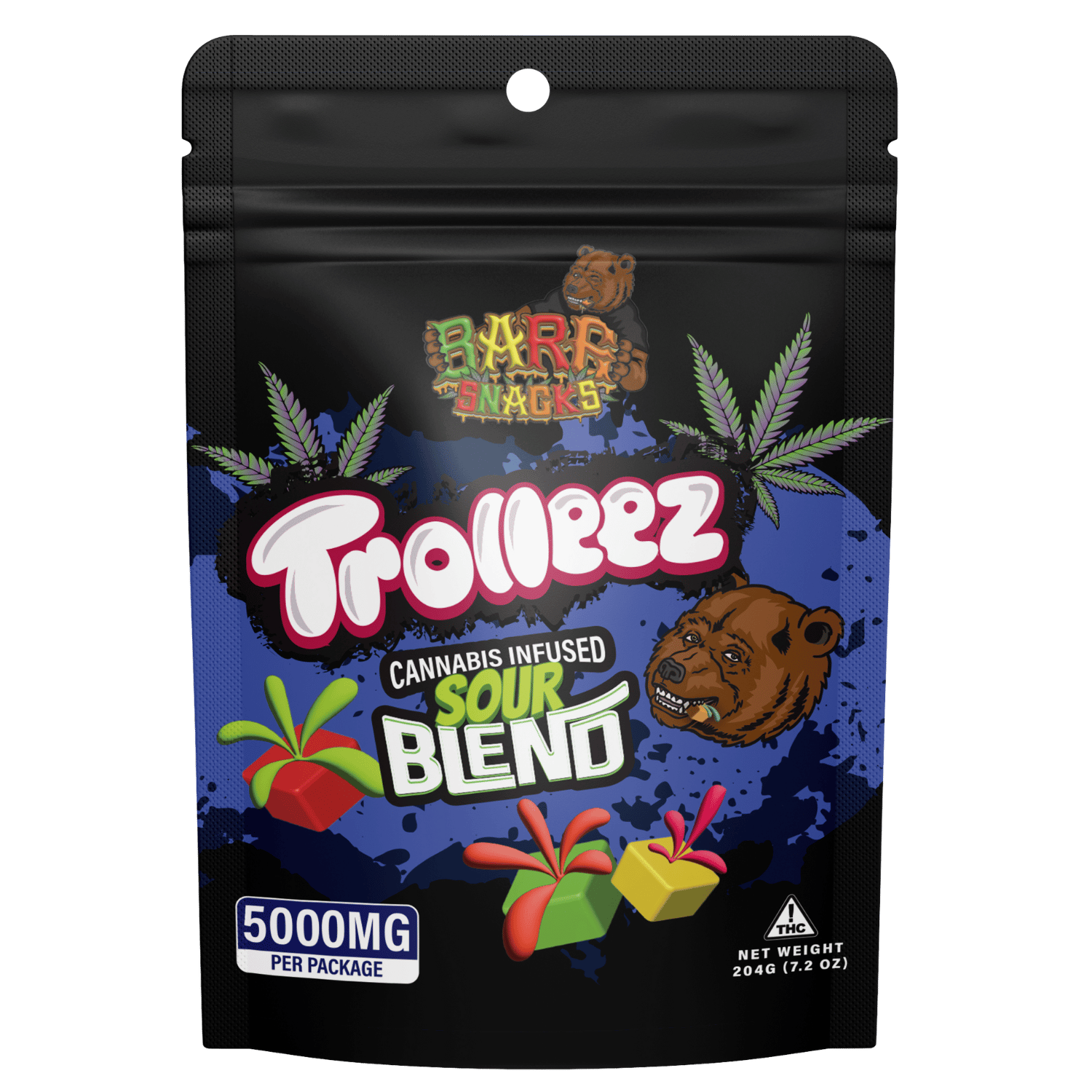 BARE SNACKS – TROLLEEZ SOUR BLEND - Barewoods