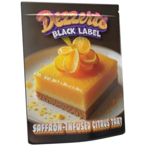 DEZZERTS BLACK LABEL – SAFFRON – INFUSED CITRUS TART - Barewoods