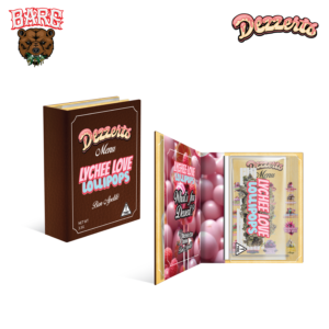 DEZZERTS LYCHEE LOVE LOLLIPOPS - Barewoods
