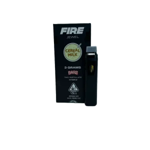 Fire Jewel 3 Gram Disposable Vape – Cereal Milk - Barewoods