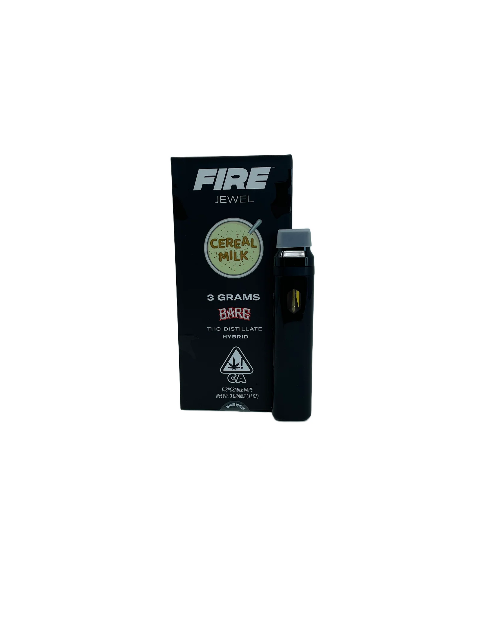 Fire Jewel 3 Gram Disposable Vape – Cereal Milk - Barewoods