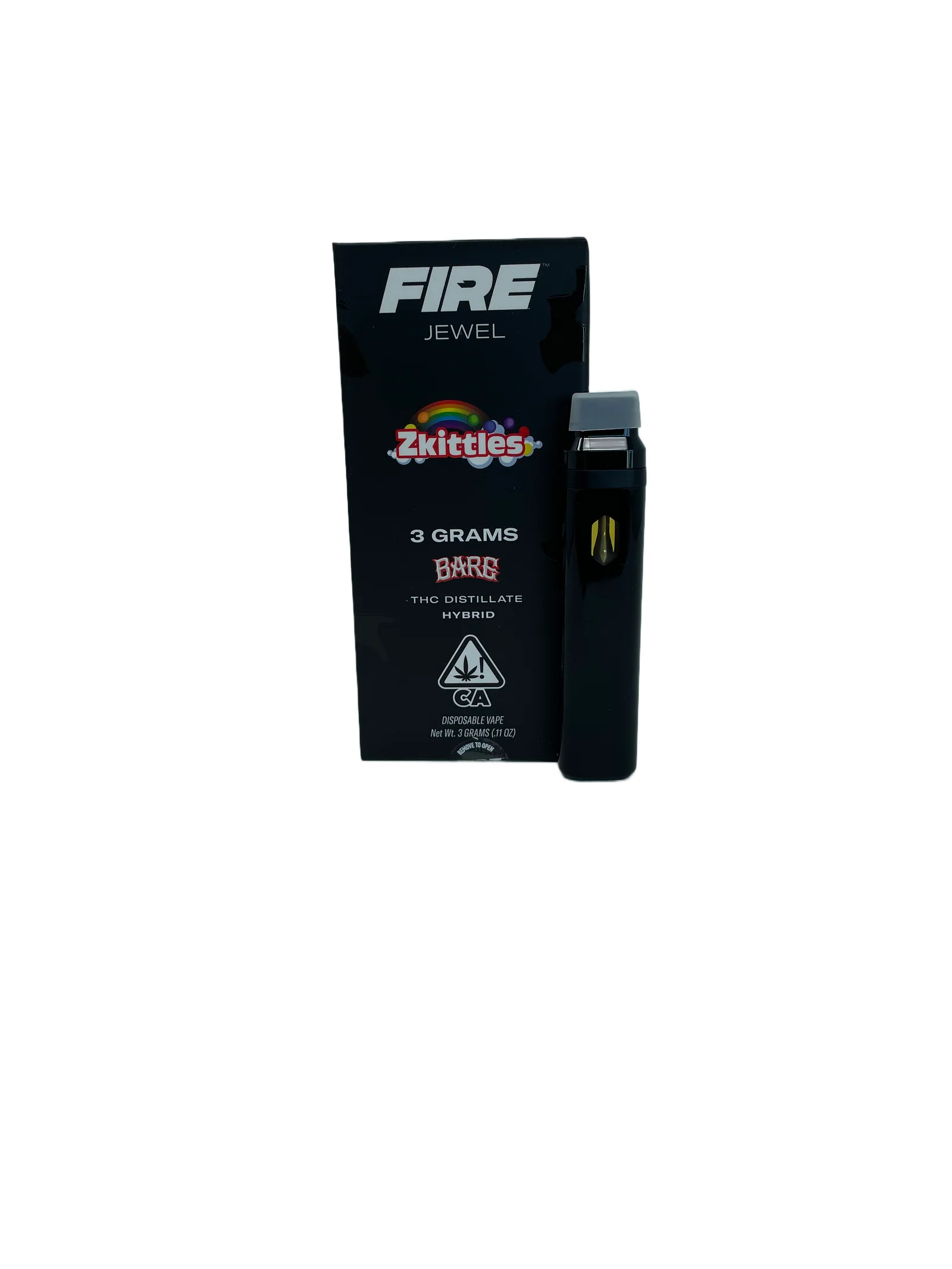 Fire Jewel 3 Gram Disposable Vape – Zkittles - Barewoods