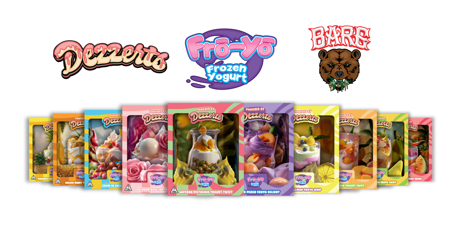 Barewoods Fro-Yo Frozen Yogurt product lineup